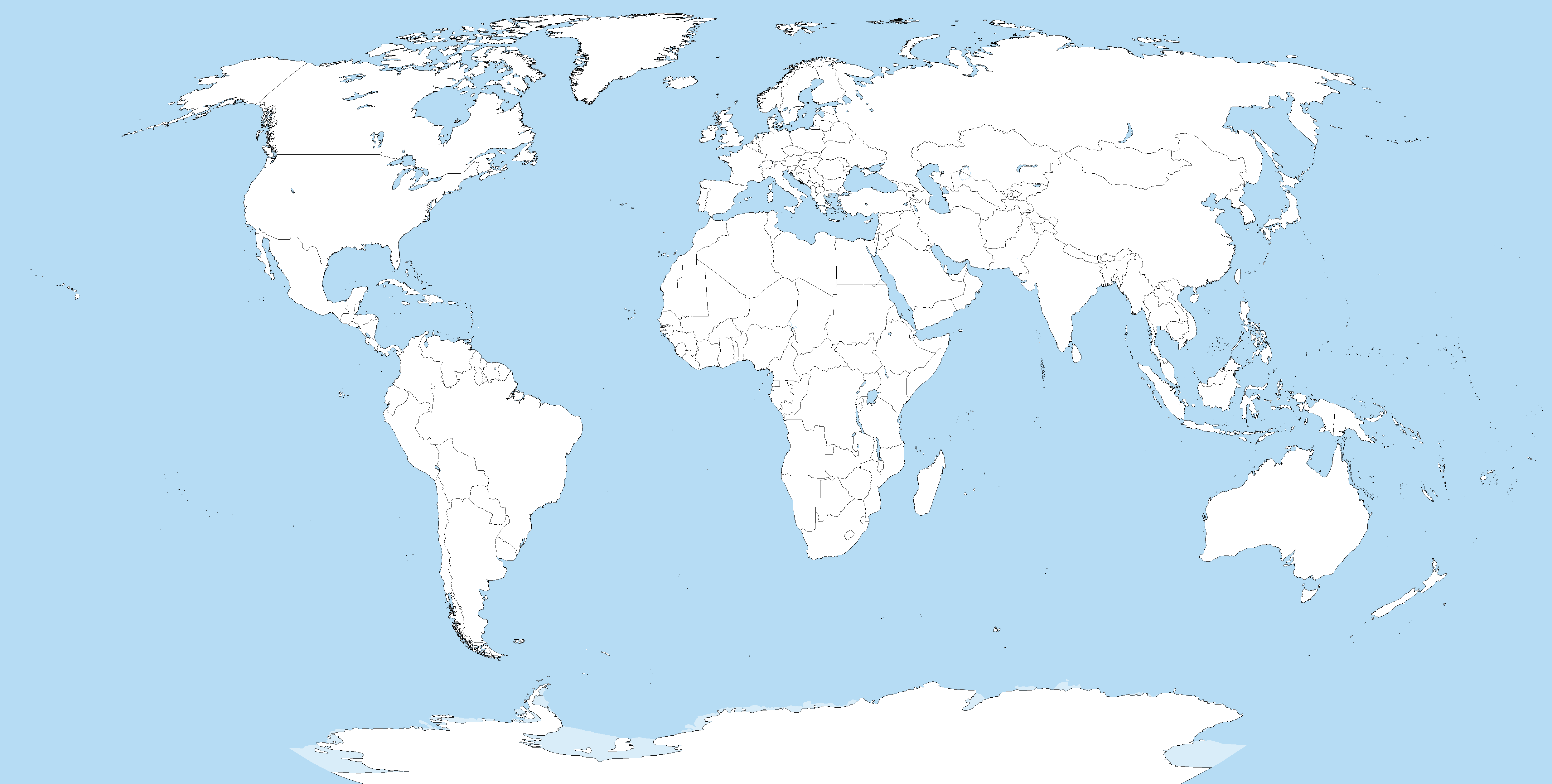 wereldkaart