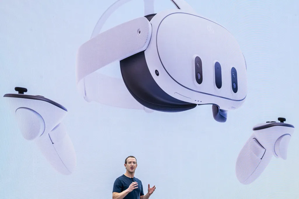 mark zuckerberg met vr brillen