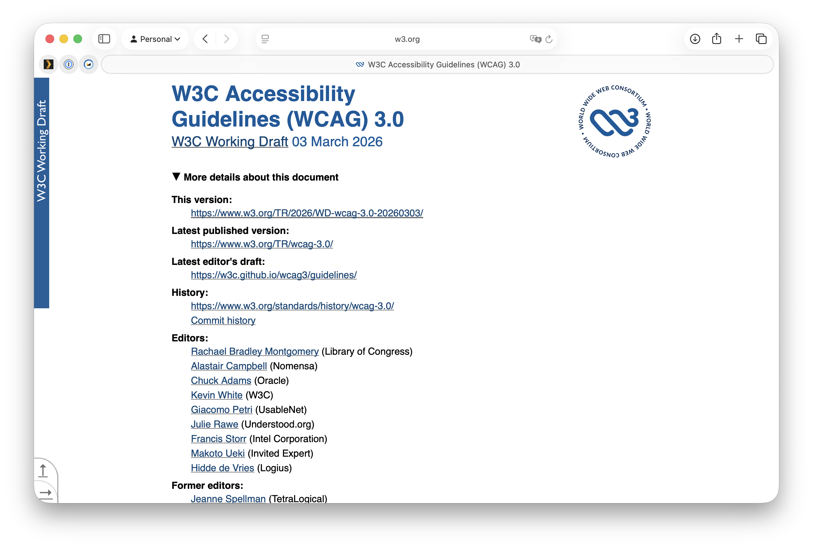 screenshot wcag3 spec